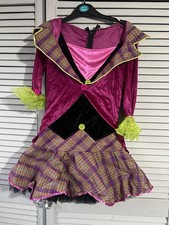 Child’s Mad Hatter Fancy Dress Costume Age 10-12 Years Very Good Condition