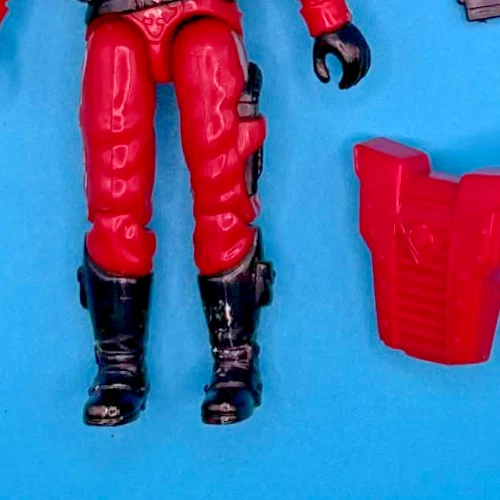 G.I. 1985 Joe Cobra CRIMSON GUARD 2 V1 ARAH Serie 4 HASBRO Casi Completo Foto 3 de 3