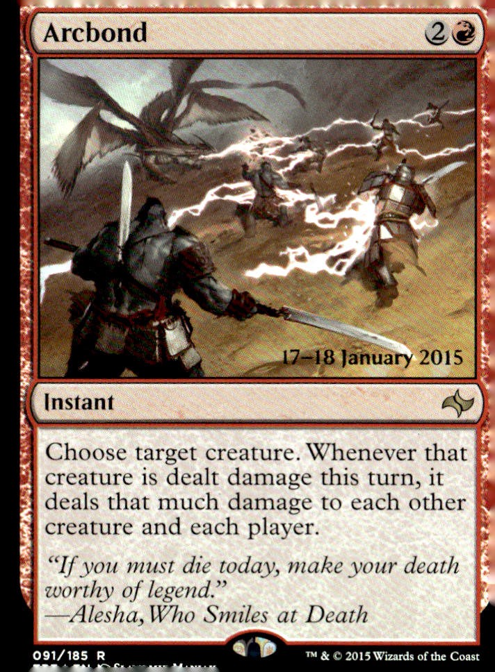 Prerelease Cards #91 Arcbond