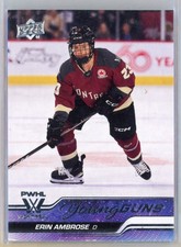 2024-25 Upper Deck PWHL Erin Ambrose Young Guns Rookie Montreal Victoire