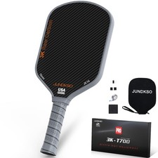 Paddle T700 Carbon Fiber 3K Raw Frosted USAPA Approved Pickleball