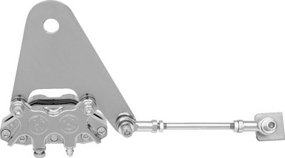 Performance Machine Classic Rear Brake Caliper Kit Chrome 11.5'' Rotor