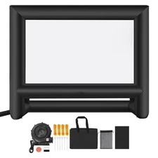 Uimoso 18ft Inflatable Movie Screen 16:9 600D Movie Projection with Portable Bag