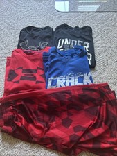Boys Shirts And Shorts Qty 5 Under Armour Size L