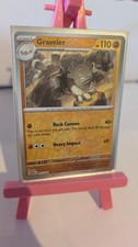 075/165 Graveler Reverse Holo Rare Scarlet and Violet 151 2023 Pokemon