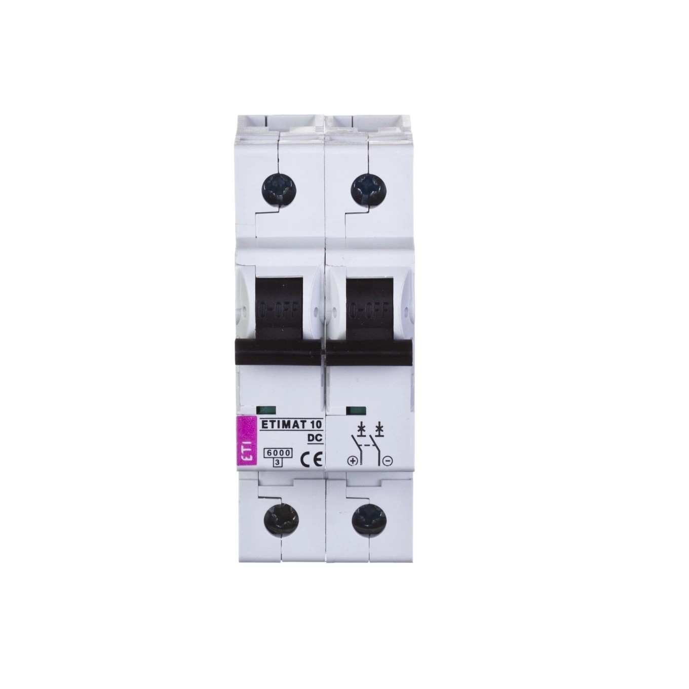 Overcurrent Switch 2P C 1A 6kA DC ASTI-ETIMAT 10 002138704