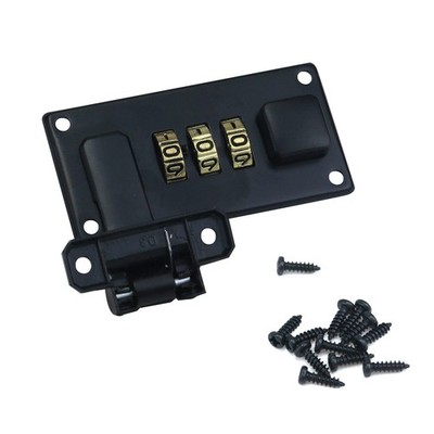 Black Combination Locks Zinc Alloy Suitcase Luggage Hasp ool Box Hasp Bronze Has