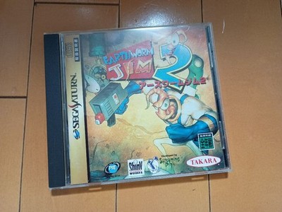 Earthworm Jim Sega Saturn Japan Used Tested