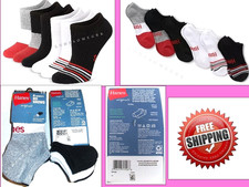 6 Pairs Womens Hanes Premium Moisture Wicking Cushioned No Show Socks Shoe 5-9