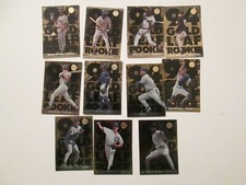 1994 Gold Leaf Baseball Rookie Lot of 11 w/Carlos Delgado, Manny Ramirez