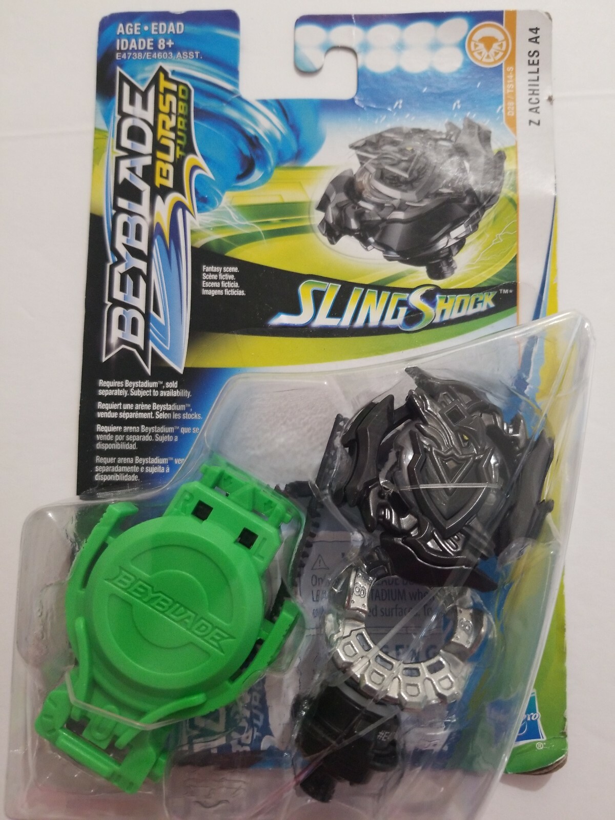 beyblade burst turbo slingshock starter pack z achilles a4
