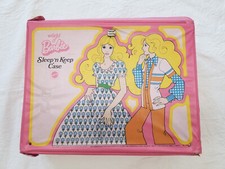 Vintage 1974 World of Barbie Sleep n Keep Pink Case No 7899
