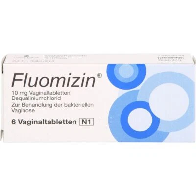 PIERRE FABRE PHARMA GMBH FLUOMIZIN 10 mg Vaginaltabletten 6 St PZN 07618192