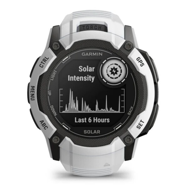 GARMIN INSTINCT ホワイト Garmin Instinct 2X Solar Rugged GPS Smartwatch Whitestone
