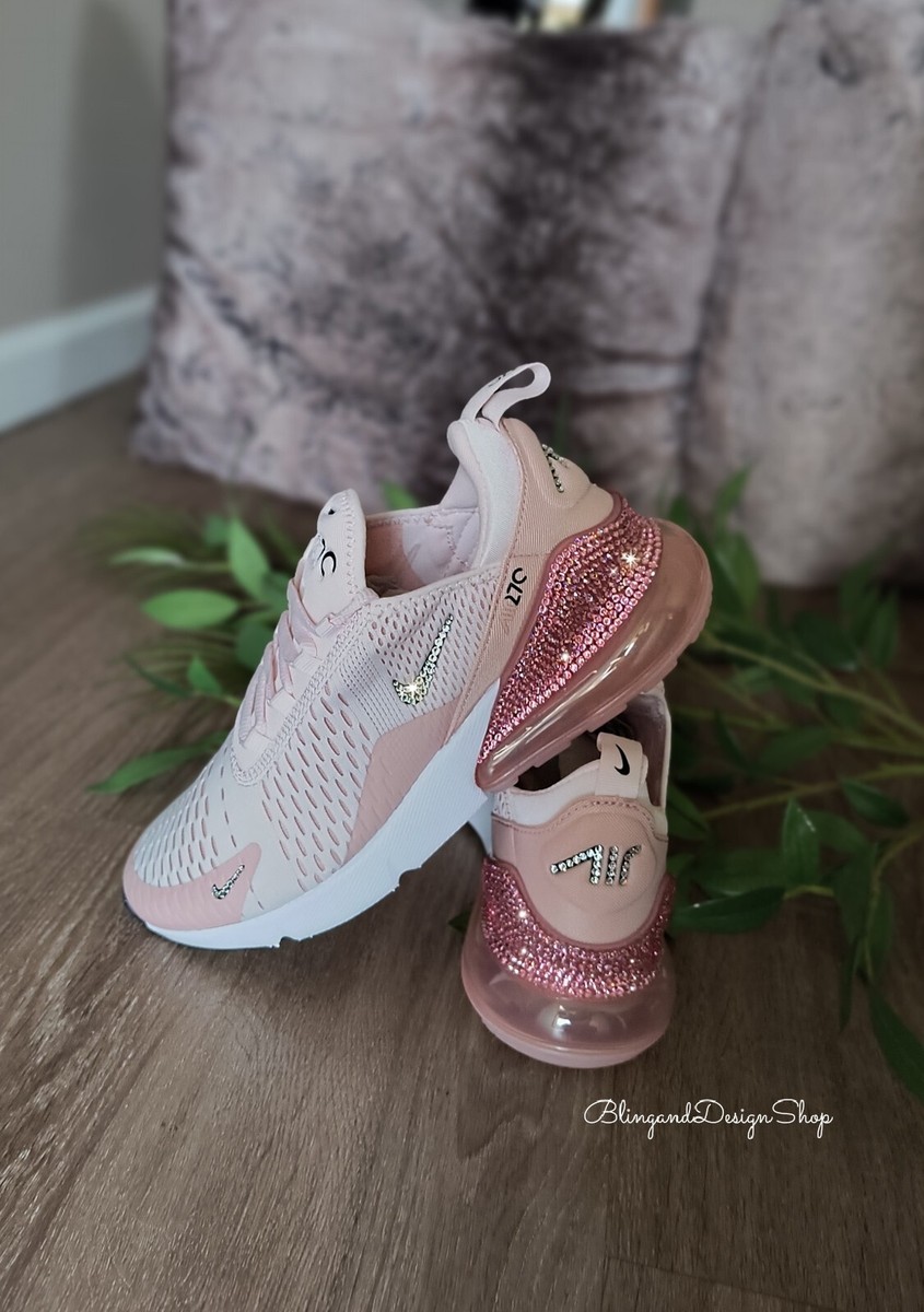 swarovski nike air max 270 pink