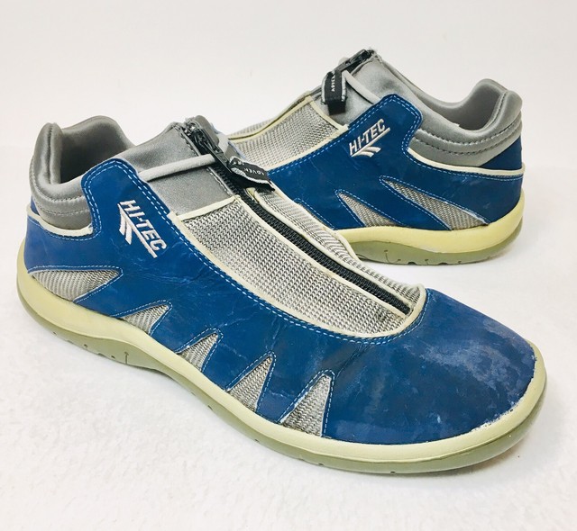 Hi Tec Trail Water Shoes Top Zip Men’s Size 10 Blue Gray eBay