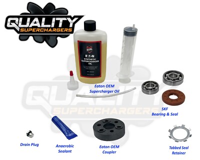 Jaguar XJR XKR 4.0L 4.2L Range Rover & Sport Supercharger Bearings Rebuild Kit