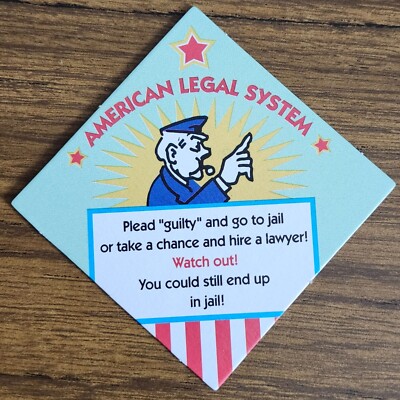 American Legal System America Special Edition 2002 Replacement Card