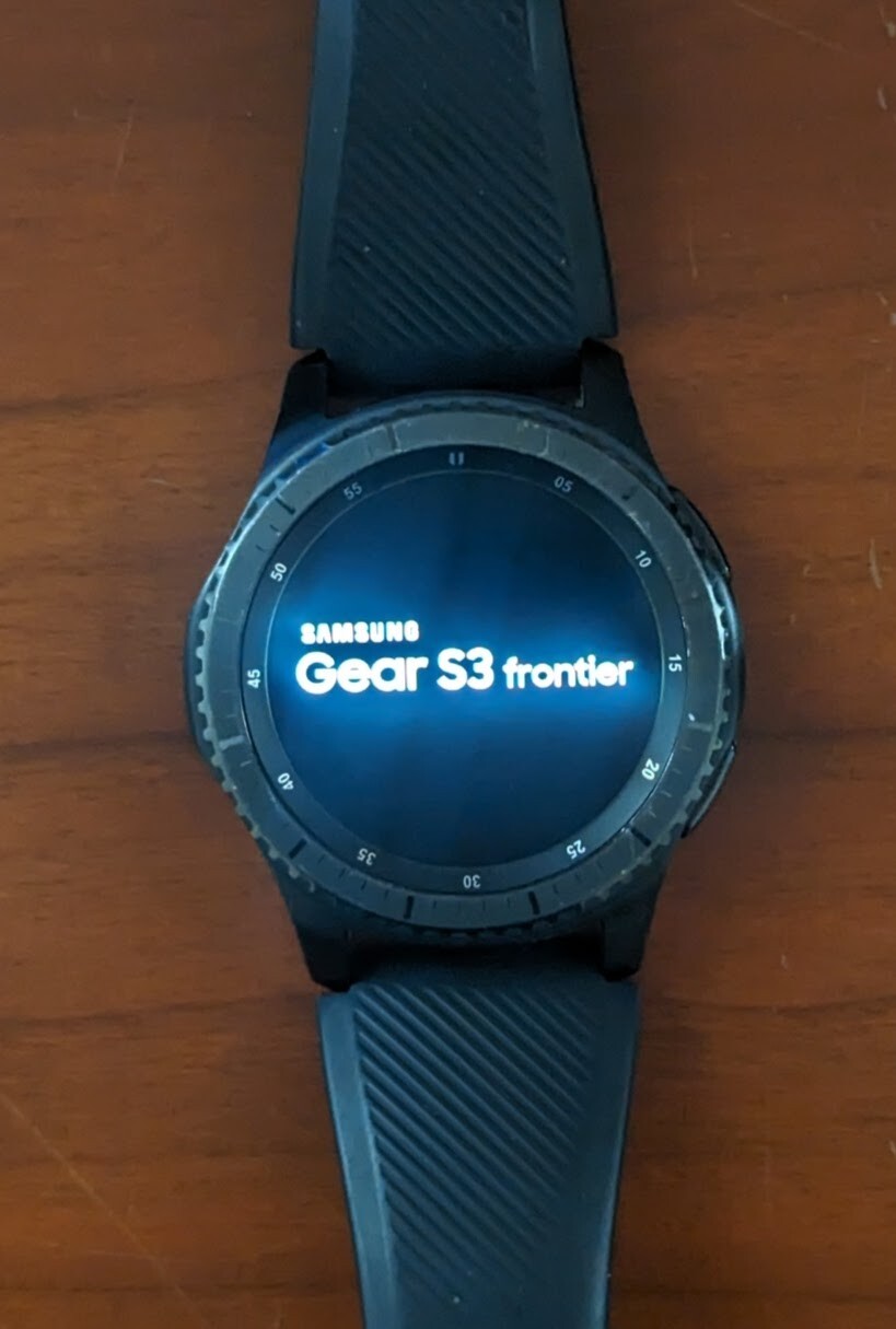 Samsung Gear S3 Frontier Smart Watch (Black) eBay