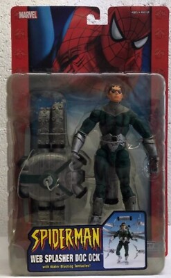 Spider-Man Classics Web Splasher Doc Ock Doctor Octopus Water Tentacles Toybiz