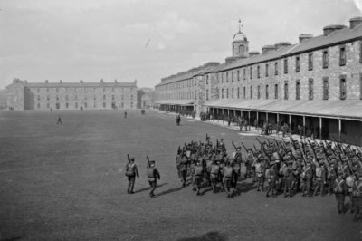 Richmond Kaserne Dublin Stadt Irland um 1900 4x6 FOTO