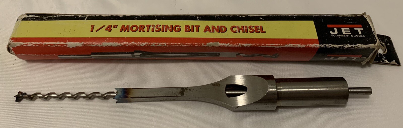JET 1/4" Mortising Bit and Chisel eBay