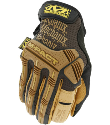 Mechanix Arbeitshandschuh M-PACT Leather Gr. L | Sicherheitshandschuh 