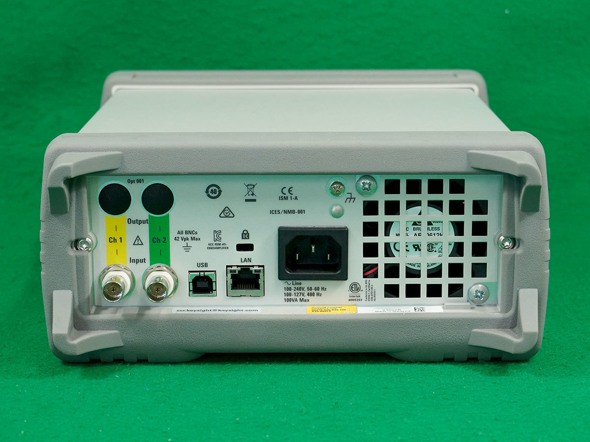 Used Keysight 33502A 2-Channel 50Vpp High Power Amplifier | eBay Used Keysight 33502A 2-Channel 50Vpp High Power Amplifier | eBay