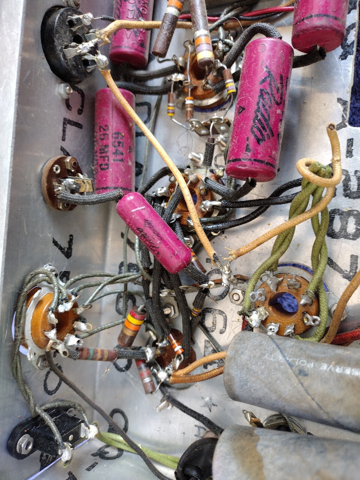 Vintage Antique Tube Ham Radio? Parts Lot, SS eBay