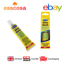 EXTRA STRONG SHOE GLUE Shoe Repair Water Resistant Adhesive Leather Rubber 30ml