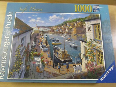 Hervorragendes & vollständiges RAVENSBURGER 191581 ''SAFE HAVEN'' 1000-teiliges Puzzle (B)
