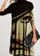 WOMENS LONG DRESS DRESS