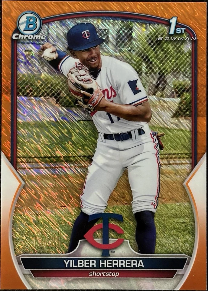 Orange Shimmer Refractor