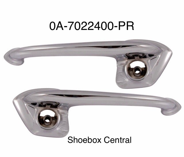 1950 1951 Ford Shoebox Complete Outside Door Handle Kit SAVE | eBay