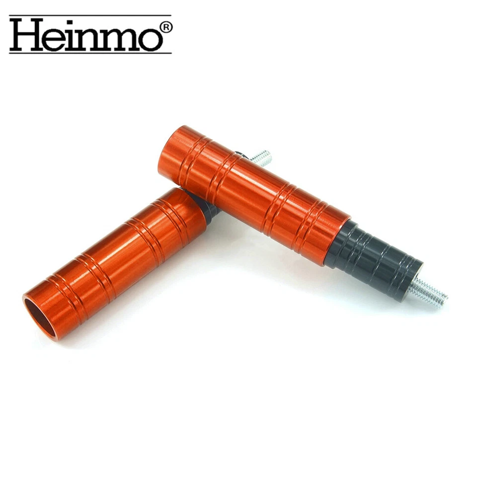 Protector anti caídas deslizante de escape para cuadro de motor de motocicleta de 8 mm almohadilla anti choque Foto 4 de 4