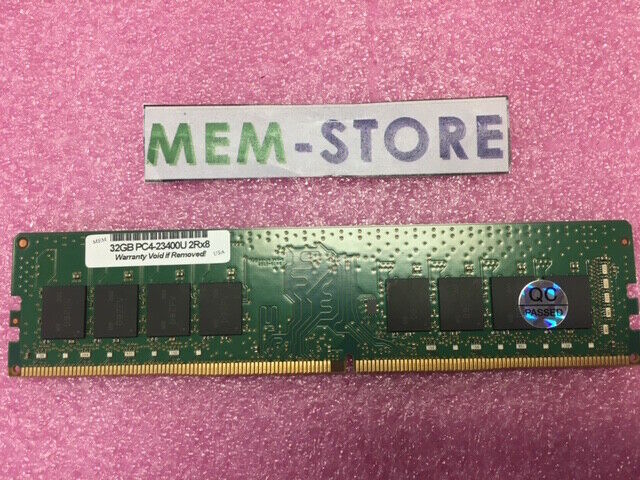 32GB PC4-23400 DDR4 2933MHz DIMM Unbuffered Non-ECC 2Rx8 32GB PC4-23400 DDR4 2933MHz DIMM Unbuffered Non-ECC 2Rx8