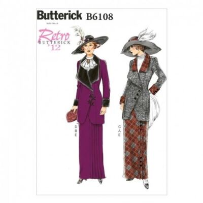 Butterick Schnittmuster 6108 14-16-18-20-22