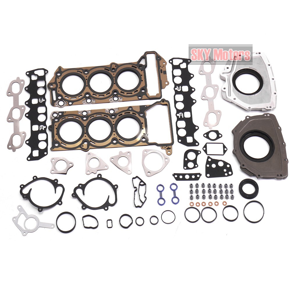 Cylinder Head Rebuild Overhaul Gaskets Kit For MercedesBenz OM642 E350