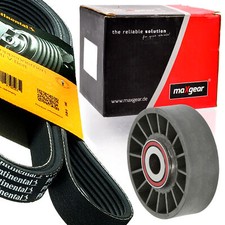 CONTITECH 6PK1885 Keilrippenriemen + Rolle für MERCEDES-BENZ C124 W124 S124