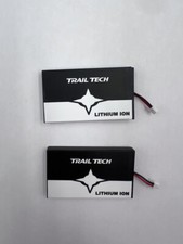 LOT OF 2 TRAIL TECH VOYAGER BATTERY REPLACEMENT LITHIUM ION 3.7V 900mAh