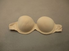 34C Victoria's Secret Women Padded Underwire Back Close Strapless Push-Up Bra 7P
