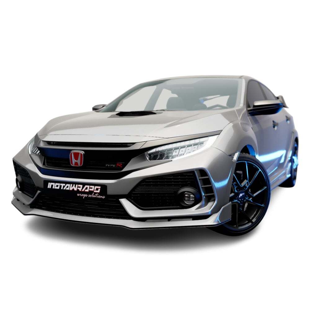 3M 2080 Scotchprint Gloss Sterling Silver Vinyl Car Wrap Film