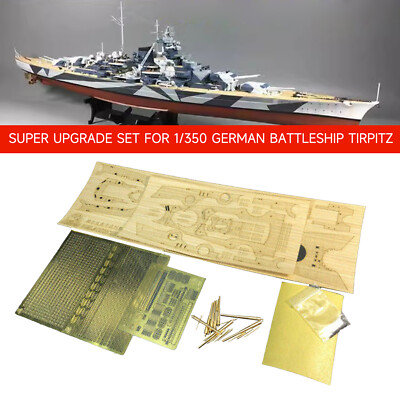 1/350 Upgrade Kit German Battleship Tirpitz Upgrade For Tamiya 78015-New