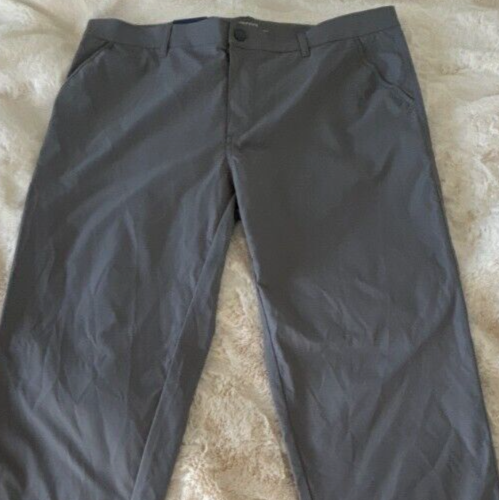 Men's 32 Degrees Stretch 4 Pocket Tech Pant Grey Soft Touch Regular Fit Choose - Picture 2 of 15