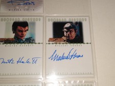 Star Trek Nemesis Malachi Throne RA3 autograph card It Takes a Thief Batman TNG