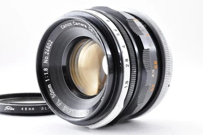 Canon FL 50mm f1.8 MF Standard Prime Lens  [As Is] #2587 - Image 1 of 4