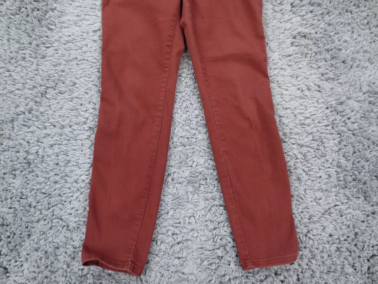 prana dusty stretch organic cotton blend denim skinny logo pants