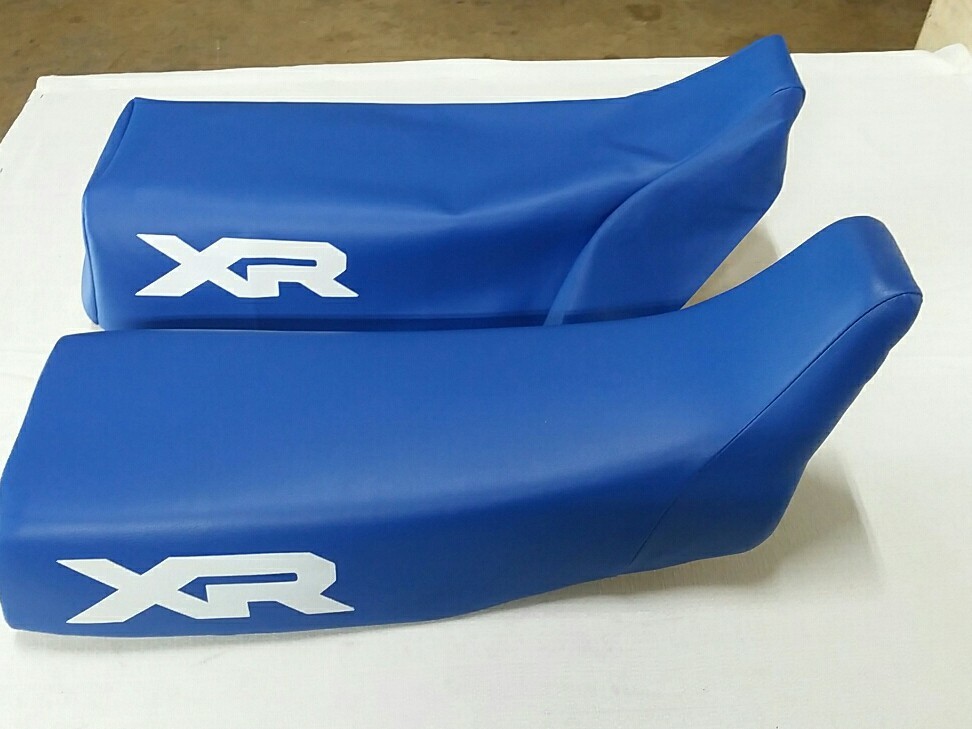 Funda De Asiento Para Honda XR200R Y XR250R Modelo 1984-1985 - Color Azul, Repuesto Vintage