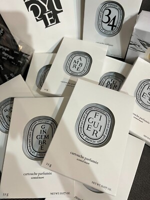 Diptyque Scented Insert for Car Diffuser Home Diffuser 0.07oz/2.1g Fragrance