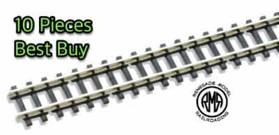 Atlas 2810 Z Scale Code 55 24'' Super-Flex Bulk Model Train Track 10 Pieces